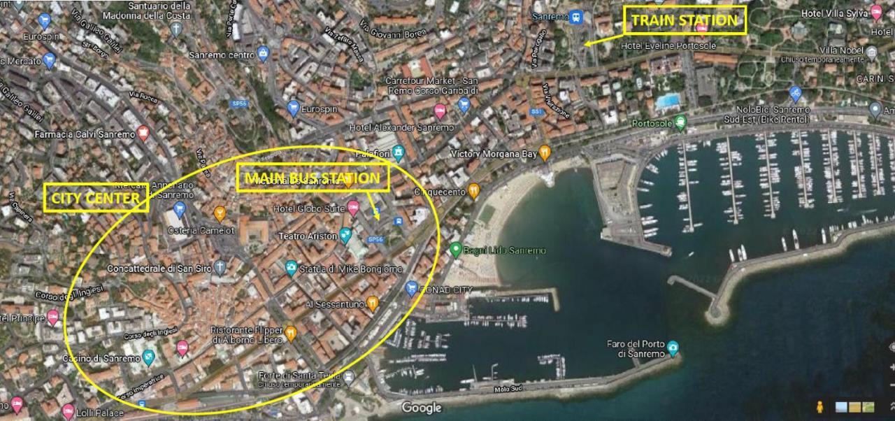 Casa Fiorenza Parcheggio Privato Sanremo Exteriör bild