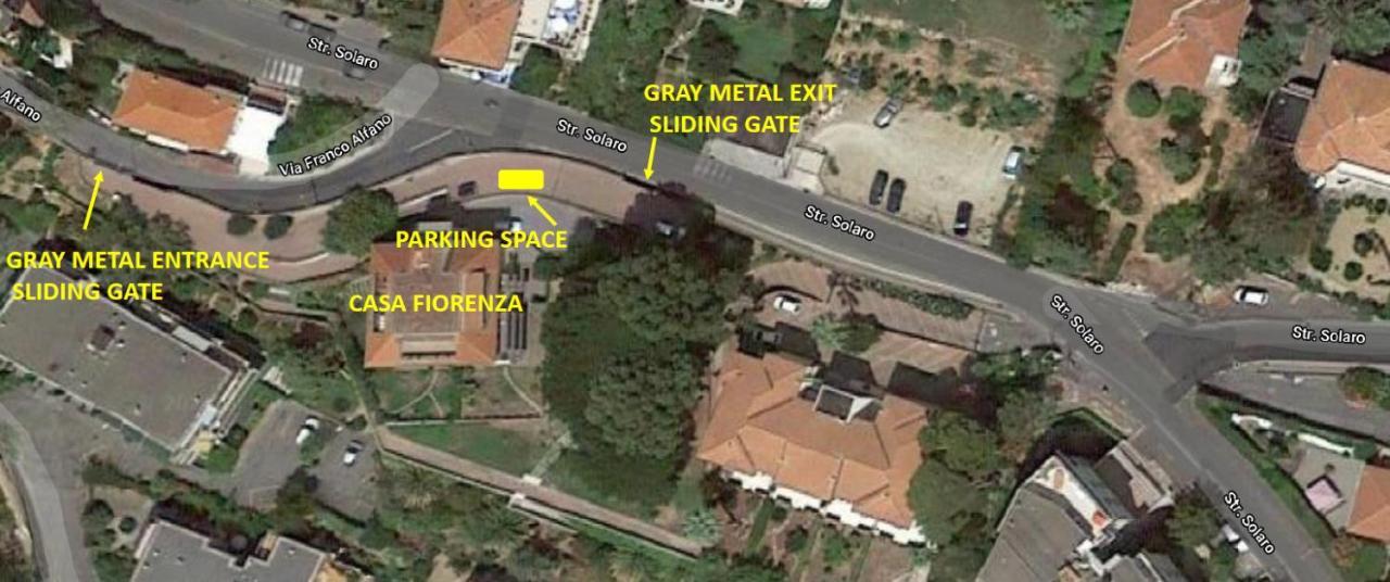Casa Fiorenza Parcheggio Privato Sanremo Exteriör bild